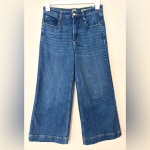Maeve Anthropologie‎ High Rise Wide Leg Jeans
